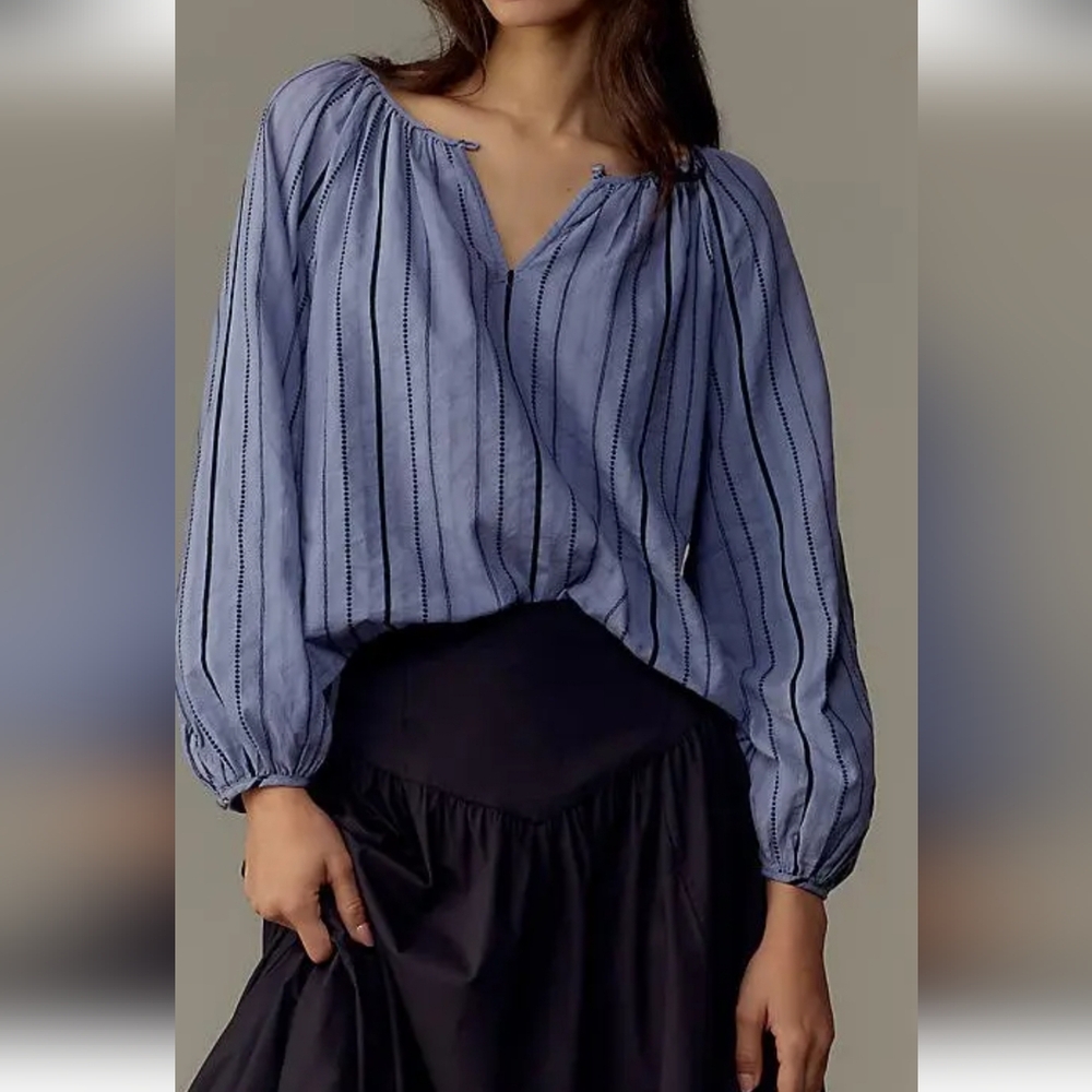 Velvet By Graham & Spencer Marlena Long Sleeve Blouse